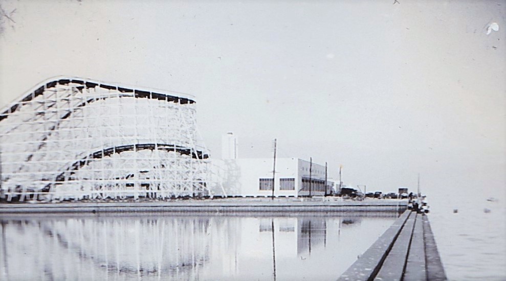 Pleasure Island Roller Coaster and  Ball Room 1945